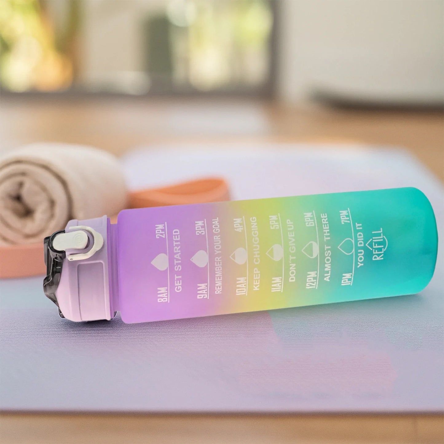 Motivational Water Bottle 900ML