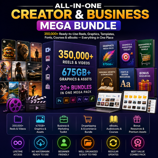 ALL-IN-ONE CREATOR & BUSINESS MEGA BUNDLE