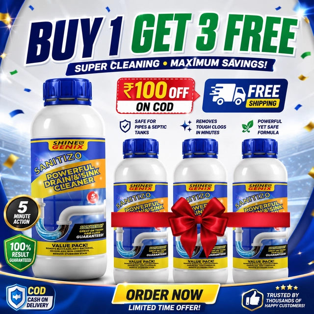 Powerful Sink & Drain Cleaner – BUY 1 GET 3 FREE
