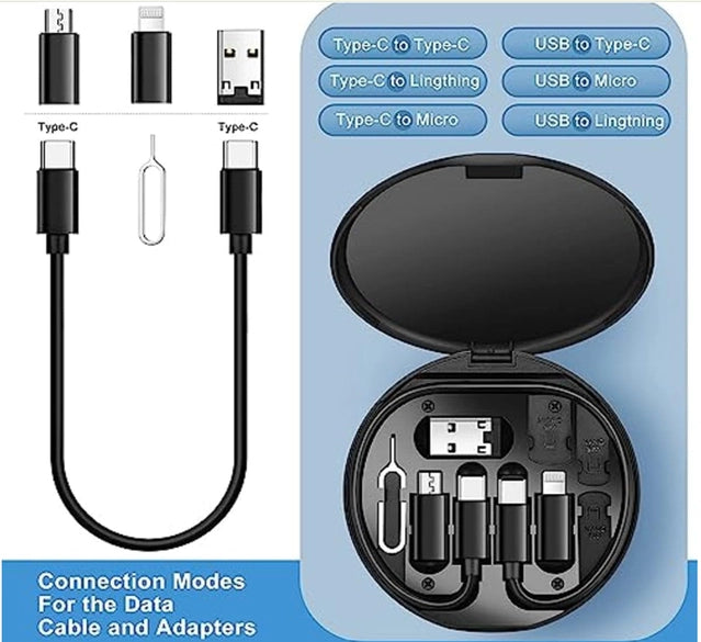 Universal 5-in-1 Fast Charging Cable Kit (60W)