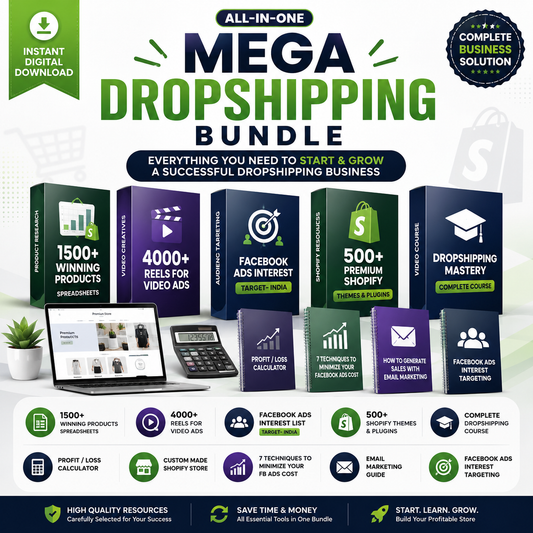MEGA DROPSHIPPING BUNDLE