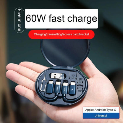 Universal 5-in-1 Fast Charging Cable Kit (60W)