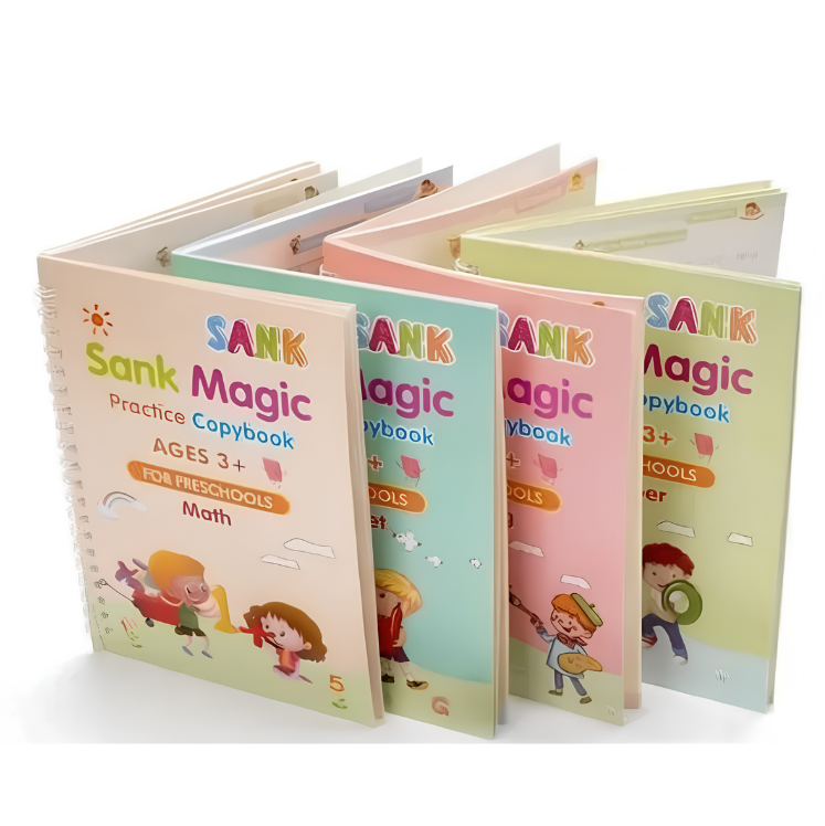 Magic Practice Copybook (4 Book + 10 Refill) (A-127)