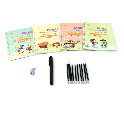 Magic Practice Copybook (4 Book + 10 Refill) (A-127)