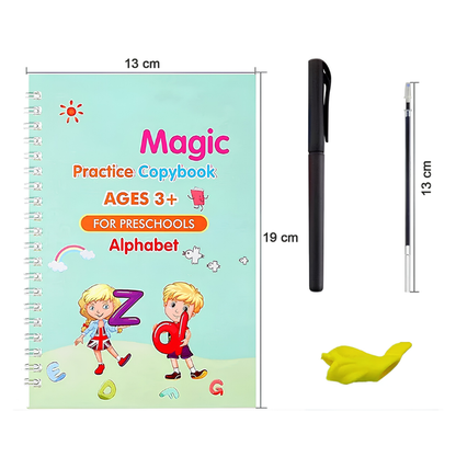 Magic Practice Copybook (4 Book + 10 Refill) (A-127)